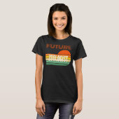 動物学者,将来の動物学者 Tシャツ (正面フル)