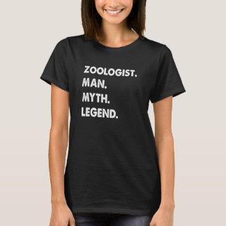 動物学者+男+神話+伝説 Tシャツ