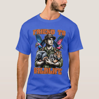 動物学者 Friendo 野生動物愛好家 動物学 gi Tシャツ