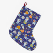 動物宇宙飛行士大型クリスマスストッキング ラージクリスマスストッキング (正面 (吊り時))