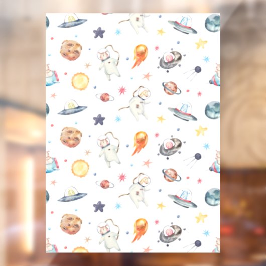 動物宇宙飛行士 ウィンドウサイン (シート2)