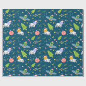 動物宇宙飛行士 ラッピングペーパー (フラット)