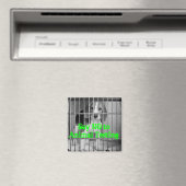 「動物実験にノーと言う」ビーグル磁石 マグネット (インサイチュ (食洗機))