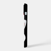 動物実験を今すぐやめろ iPhone 15ケース (左側面)