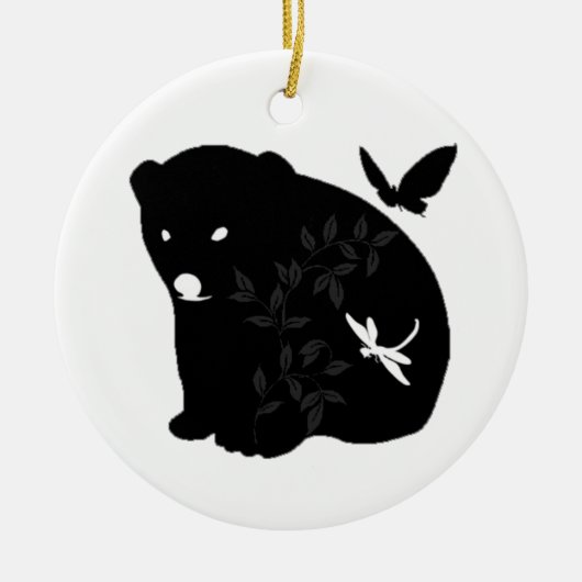 動物家族 セラミックオーナメント (正面)