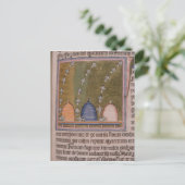 動物寓話集3の曲げられたライン ポストカード (スタンド正面)