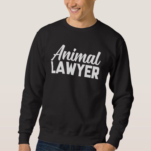動物弁護士,野生動物救助,動物権利, Ani スウェットシャツ (正面)