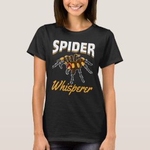 動物性クモささやきアラクニドタランチュラスパイダー Tシャツ