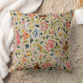 動物性絹刺繍クッション クッション (ブランケット)