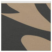 動物性豹ゼブラパターン織物 ファブリック (クローズアップ)