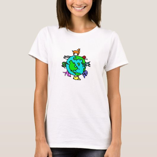 動物惑星 Tシャツ (正面)