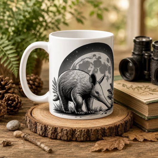動物愛好家のためのアードバークマグ コーヒーマグカップ