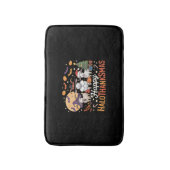 動物愛好家オーナーハッピーハロサンクスマスエッセンシア バスマット (正面縦)