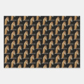 動物愛好家ペットの写真 ラッピングペーパーシート (正面)