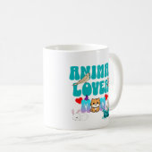 動物愛好家母 コーヒーマグカップ (正面右)