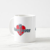 動物愛好家 コーヒーマグカップ (正面左)