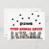 動物愛好家 ポストカード (正面/裏面)