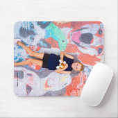 動物愛好家- Kids Art for CHOC マウスパッド (マウス)