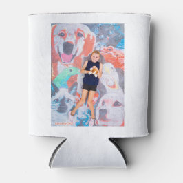 動物愛好家- Kids Art for CHOC 缶クーラー