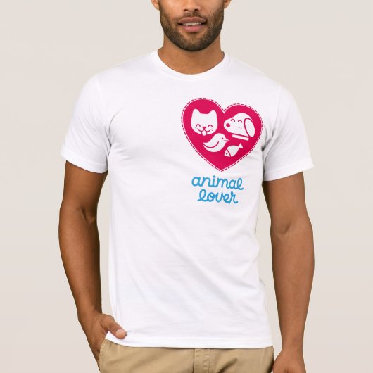 動物愛好家 Tシャツ (正面)