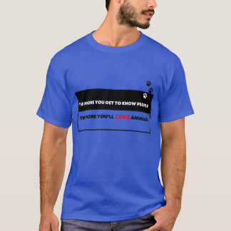 動物愛好家 Tシャツ