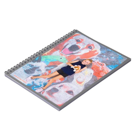 動物愛好者 - 子供たちの芸術作品のためのCHOC ノートブック (左側)