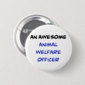 動物愛護担当官2素晴らしボタン 缶バッジ (正面&裏面)