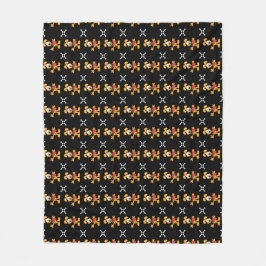 動物愛護犬の贈与 フリースブランケット