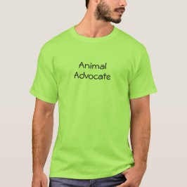 動物愛護者の名言 ライムグリーン ユニセックスTシャツ Tシャツ
