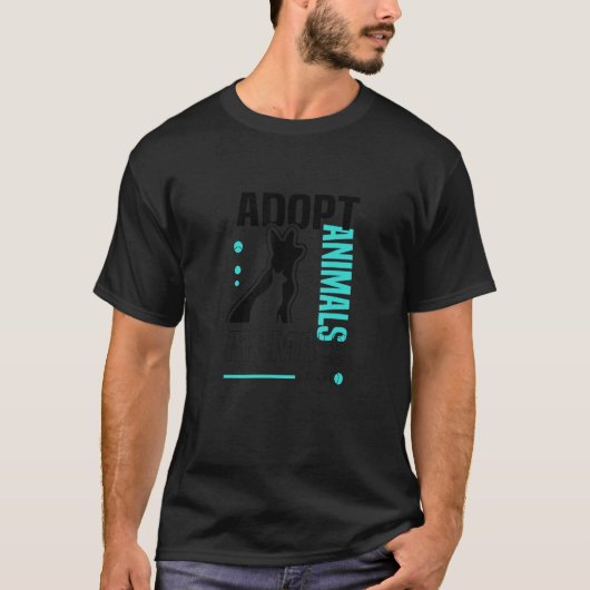 動物愛護者救護 Tシャツ (正面)