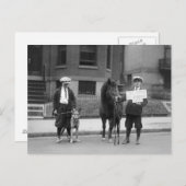動物愛護週間， 1923 ポストカード (正面/裏面)