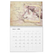 動物感動的芸術カレンダー カレンダー (3月 2026)