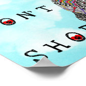 動物救助はポスターを買わない ポスター (角)