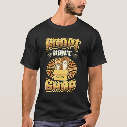 動物救助動物シェルターを採用1 Tシャツ (正面)