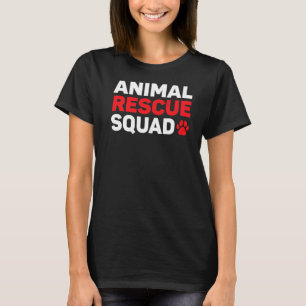 動物救助隊動物権利活動家動物 Tシャツ