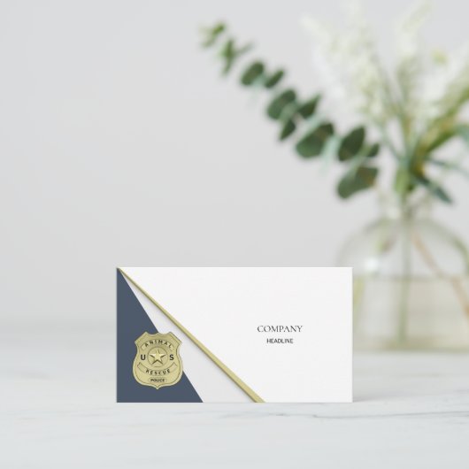 動物救助 名刺 (スタンド正面)