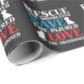 動物救救助猫犬獣医 ラッピングペーパー (ロールコーナー)