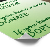 動物救済ポスター ポスター (角)