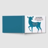 動物救野生動物ペットイベントのパーソナライズ ゲストブック (全面)