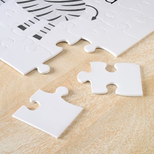 動物文字 ジグソーパズル (側面)