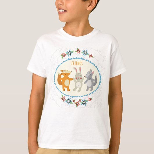 動物最高の友Tシャツ Tシャツ (正面)