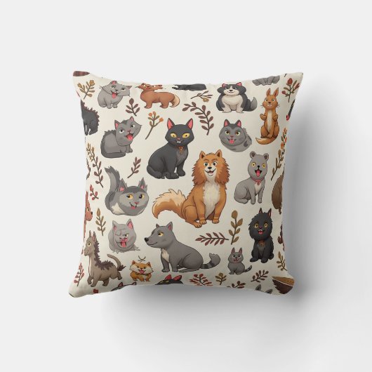 動物枕 クッション (裏面)