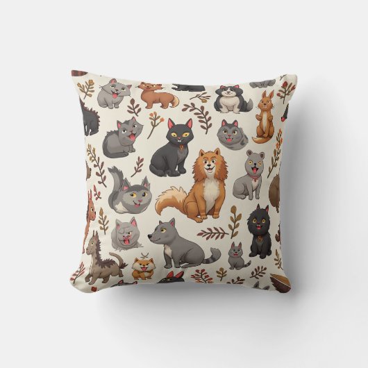 動物枕 クッション (正面)