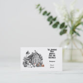 動物果実及び野菜ファームの名刺 名刺 (スタンド正面)