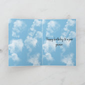 動物横断誕生日カード カード (内部)