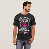 動物気には私が何者かではない Tシャツ (正面フル)