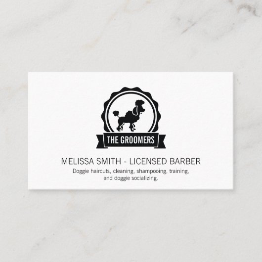 動物気にトリマー | クリーナー 名刺 (正面)