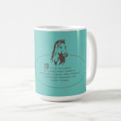 動物気にロゴ – マグカップ (正面右)