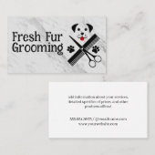 動物気に | トリマーの髪切りツール 名刺 (正面/裏面)