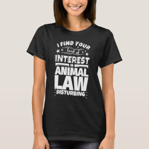 動物法の無利子化 Tシャツ